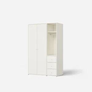 한샘 샘키즈 보나 일반 키큰옷장세트1200 행거형+오픈 행거서랍형