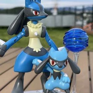 [셀러에이드]완성품 포켓몬 프라모델 컬렉션 44 리오르와 루카리오