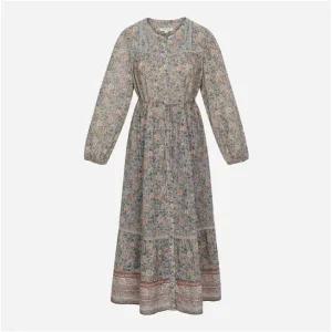 [롯데백화점]써스데이 아일랜드 보더믹스 풀오픈 원피스 T256MOP175W