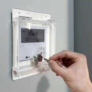 보일러 조절기 커버 온도 지역 난방 각방 덮개 스위치 분배기 가리개 벽면 호환용