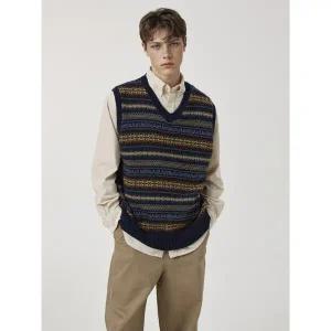 [후아유]공용 Fair Isle Vest(U) WHKAF4V91U_s