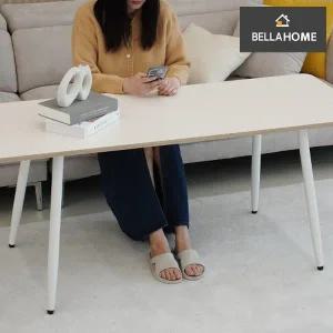 [벨라홈] LPM 낮은식탁 소파테이블(라운드형) 1500x600(CN9903)