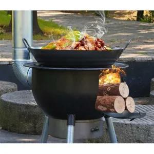 가마솥 드럼통화덕 바베큐 숯불 불멍화로 화로 큐 야외