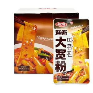 중국간식 따콴펀 마장맛 둔분 30g x 20개 (1통) 넓적 당면
