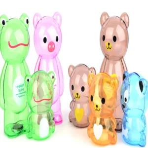 하노빅 투명 저금통 돼지저금통