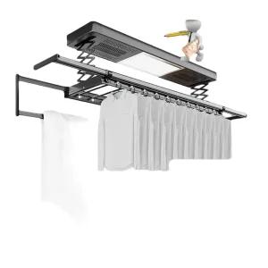 자동빨래건조대 무선 천장형 건조대 베란다 전동