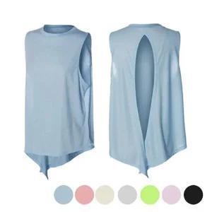 [하프클럽/]투웨이 레이어드 요가 나시티 1P 루즈핏 운동 커버업