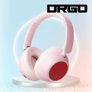 디알고 청력보호 키즈 무선 블루투스 헤드셋 피아노 젠더 BH10Q 핑크
