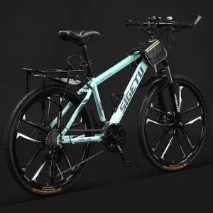 접이식 산악 자전거 엠티비 성인 청소년 중학생 브레이크 변속 등하교 초보자 26인치 레이싱