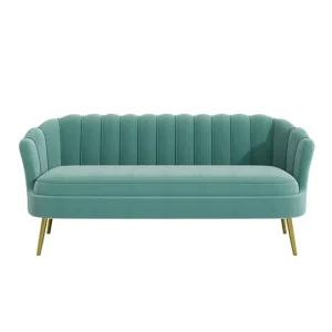 옷가게 카페 싱글소파 북유럽 쇼파 대형 소파 조개 벨벳소파