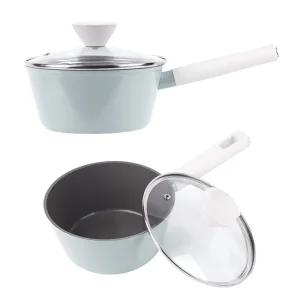 [제이커머스]편수냄비 IH 인덕션 세라믹 논스팅 코팅 냄비 18cm 인덕션전용냄비 튼튼한냄비 편수18cm 인덕