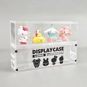 일본 투명 피규어 미니어처 디스플레이 케이스 롱타입