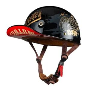 바이크 헬멧 스냅백 모자 반모 야구 오토바이 스타일 캡모자 전동킥보드 스쿠터 남녀 클래식