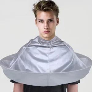 원형 가정용 셀프 염색 파마 미용 가운 망토 커트보 보자기