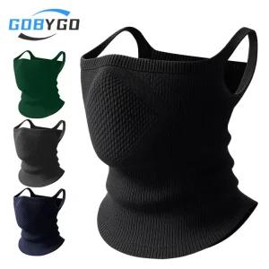 통합 야외 겨울용 따뜻한 니트 없는 마스크 스포츠 사이 오토바이 스카프 1개 유니 귀걸이 이음새 반다나