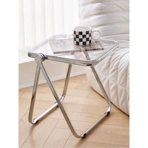 아크릴 접이식 사이드 티테이블 홀로그램 35.5 선물 A. 접이식테이블