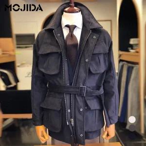 스웨이드 자켓 재킷 가죽 점퍼 세무 잠바 가을 겨울 레트로 복고풍 엔틱 비즈니스 캐주얼 M65 헌팅 이탈리