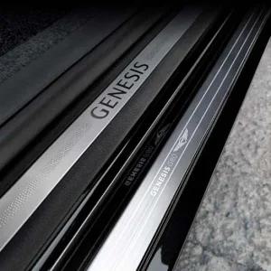 사이드스텝몰딩 올뉴G80 프리미엄 메탈 사이드 스커프 자동차튜닝