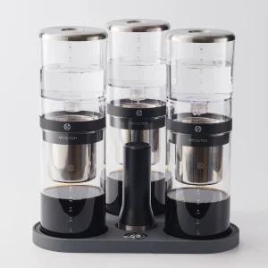 업소용 콜드브루 더치커피 메이커 대용량 더치커피 기구 기계 글라스 3구 세트 (1.5L)