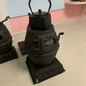 무쇠 주물난로 고구마 팰릿 주철 가정용 화로 실내