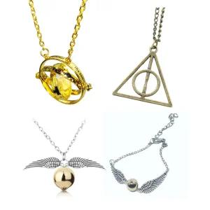 해리포터 굿즈 목걸이 3종 +팔지 1종 헤르미온느 타임터너 죽음의성물 스니치팔지 목걸이