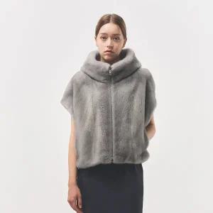 [진도모피](의정부점)드롭숄더 베스트 (CMV003)