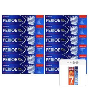 페리오 알파 치약 170g, 12개 + 증정(토탈7 칫솔 힘있는미세모 1입,1개 + 치약 마일드 120g,1개 )