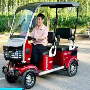 노인 전동 사륜차 E900 어린이 이동 전기차 미니버스 어르신 전동카