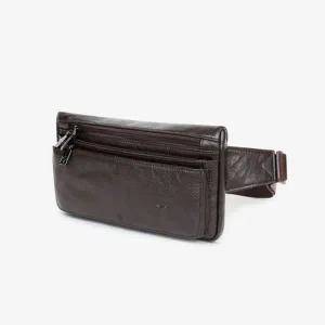 가죽슬링 슬림힙색 남성슬링백 소가죽 미니 여성