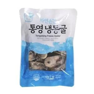 국내산 통영 햇굴 100g 소포장 냉동굴 100g x 18팩