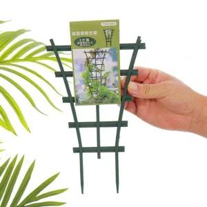 [셀러에이드]ksr 부채형 플라스틱 식물 지지대 15x25cm