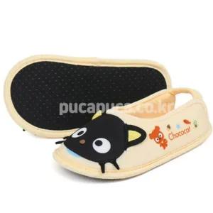 [골드스마일]초코캣 고양이 어린이 귀여운 미끄럼방지 실내 양말 덧신