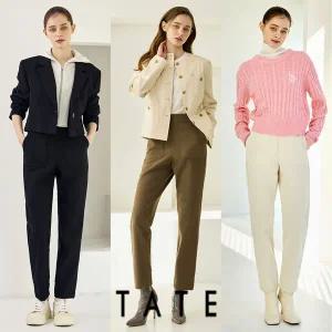 [TATE] 테이트 FW 여성 기모 팬츠 3종