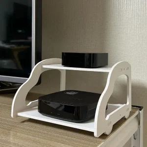 공유기 셋탑박스 정리함 미니 벽선반