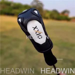  XXIO 골프 우드 커버 유틸리티 아이언커버 세트 PU가죽 골프채 커버