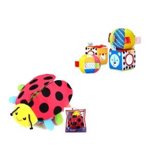 애플비 무당벌레 + 촉각볼 2종 세트 / 아기 헝겊책