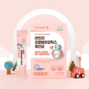 비타민마을 어린이 프로바이오틱스 유산균 아연 30포 BNS