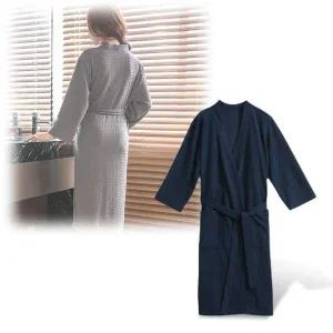 [골드스마일]여성 골프 샤워 남자 목욕 호텔 와플 커플 욕실가운 와플샤워가운