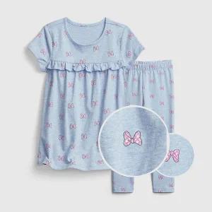 [갭키즈]조카 선물 [토들러 여아 18개월-5세] 미니 리본 티셔츠 세트 5221134631051