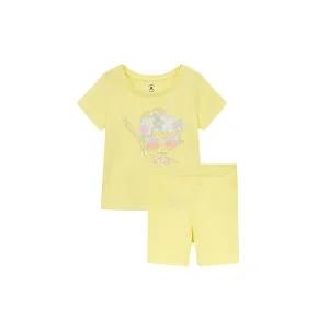 [갭키즈][토들러 여아 2-5세] 프론트 그래픽 이지 티셔츠 & 바이크 쇼츠 5223226563021