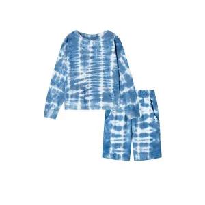 [갭키즈][키즈 남아 6-14세] 타이다이 크루넥 맨투맨 & 쇼츠 5212127131051