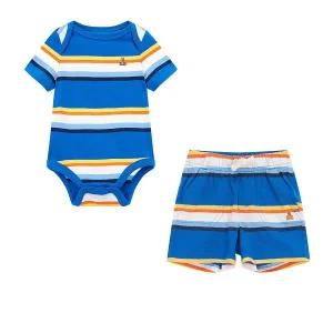 [갭키즈] 20년 SPRING [베이비 남아 0-24개월] 스트라이프 바디수트 세트 5230143081051