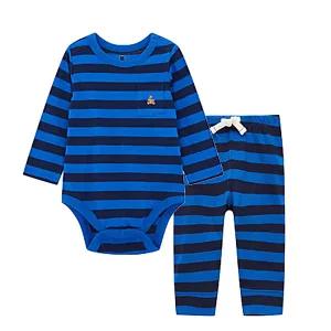 [갭키즈] 20년 HOLIDAY [베이비 남아 0-24개월] 포켓스트라이프 바디수트세트 5230443001051