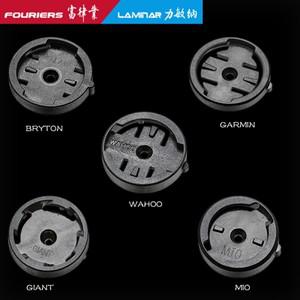 Fouriers 자전거 컴퓨터 마운트 삽입 키트 Garmin Bryton Wahoo MIO 자이언트 부품 용 기본 어댑터