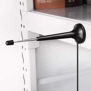 DAB FM 안테나 고성능 텔레스코픽 75옴 라디오 교체 (홈 스테레오 수신기용 어댑터 3개 포함)