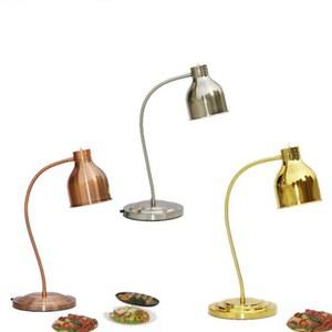 푸드 워머 스탠드형 레스토랑 블랙 보온 램프 데우기