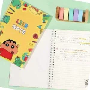 캐릭터 디자인 트윈링 노트 과목별 학습 줄노트 공부용