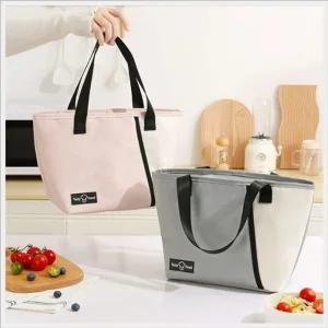 야외 캠핑 하이킹 피크닉 직장인 도시락 가방 파우치 보온도시락가방