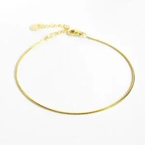 [골드스마일]18k 실버925 체인 팔찌 18kgp 레이어