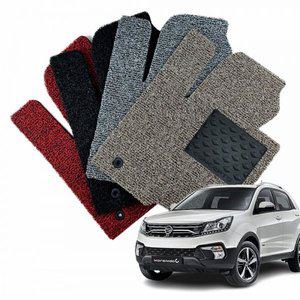 [제이큐]컨셉토디자인 확장형 코일매트 코란도C 세트 2010-2018 1열2열